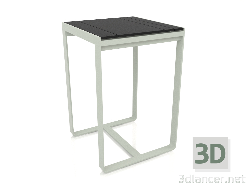 Modelo 3d Mesa alta 70 (DEKTON Domoos, cinza cimento) - preview