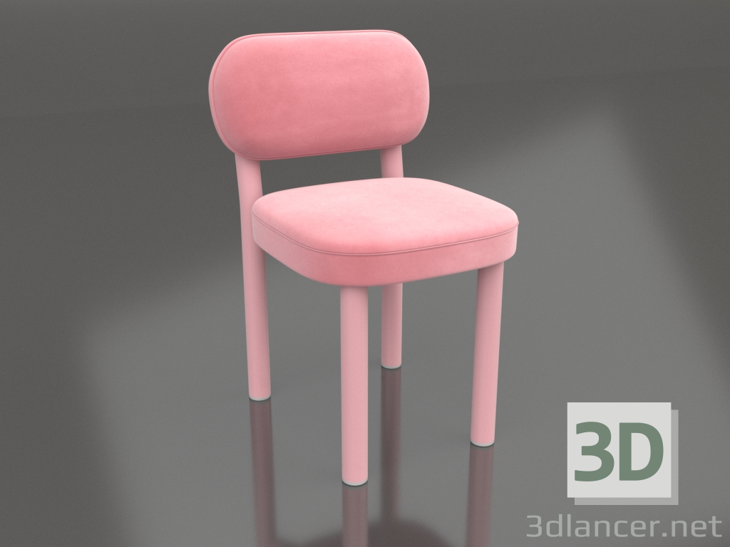 3d model Silla pisando fuerte (Chicle) - vista previa