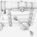 modello 3D di Il vecchio navale pistola comprare - rendering