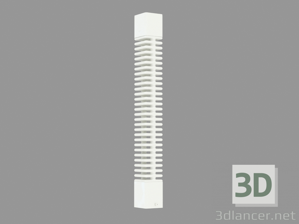 3D modeli radyatör zemin - önizleme