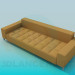 3d model Sofa in high-tech style - preview