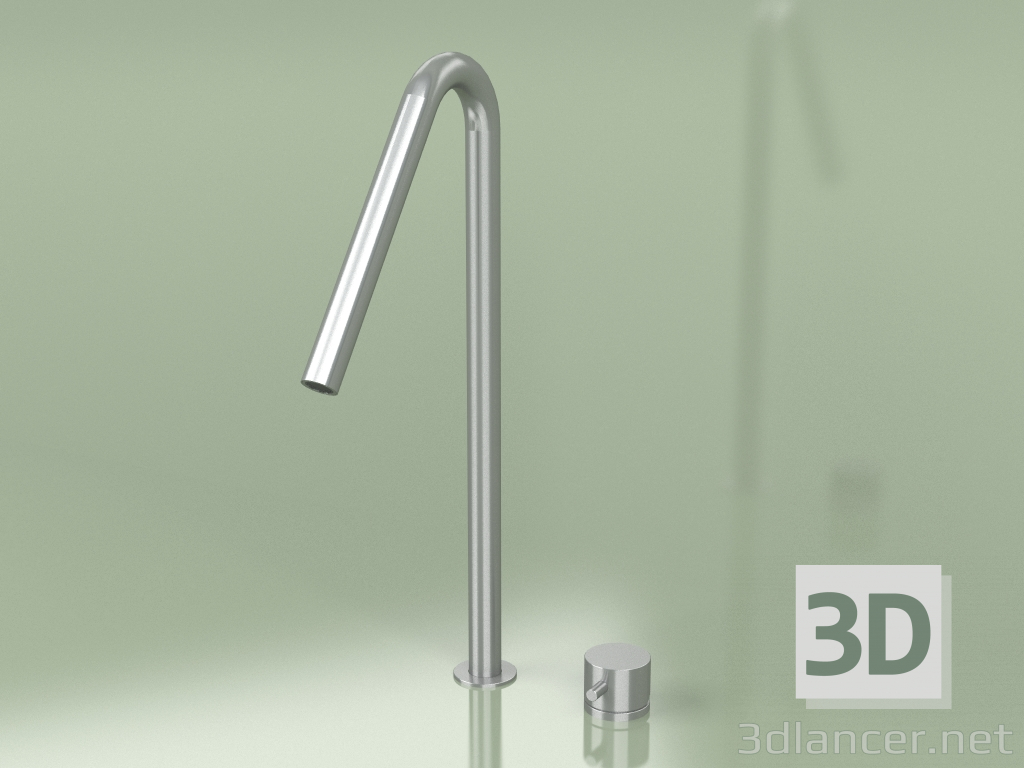 3d model 2-hole mixer with swivel spout 422 mm (13 33, AS) - preview