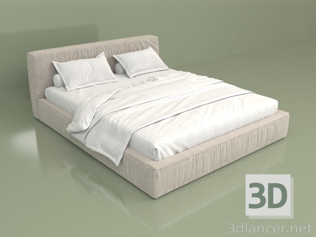 Modelo 3d Cama Jupiter Slim - preview