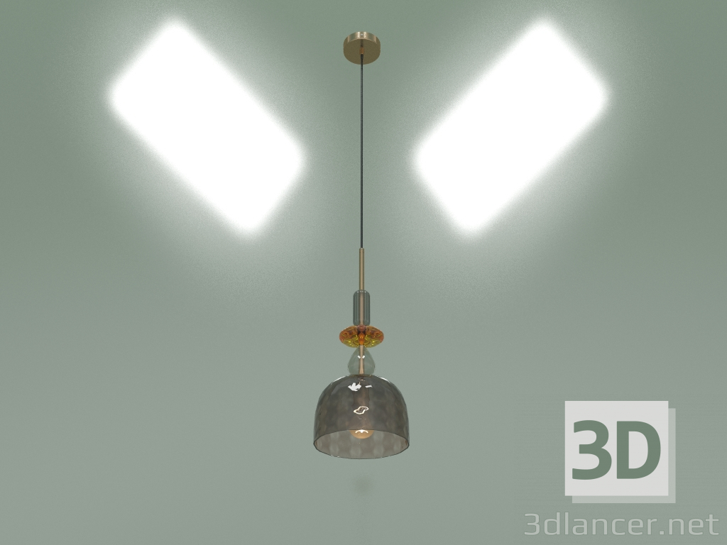 Modelo 3d Candeeiro suspenso Dream 50193-1 (esfumaçado) - preview