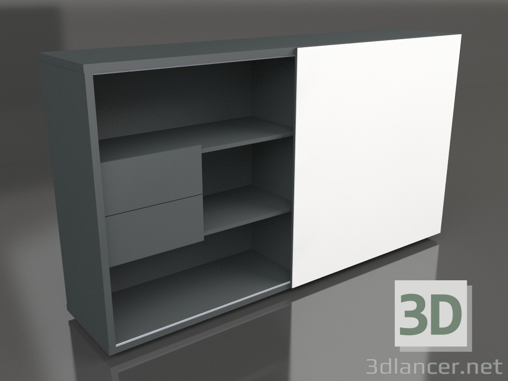 modèle 3D Armoire Zig-Zag ZS03 (2000x434x1129) - preview