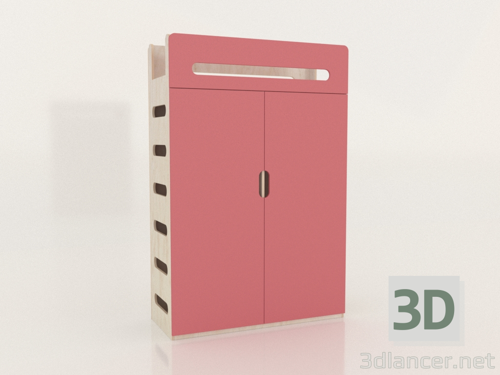 3D Modell Kleiderschrank geschlossen MOVE WF (WEMWF2) - Vorschau