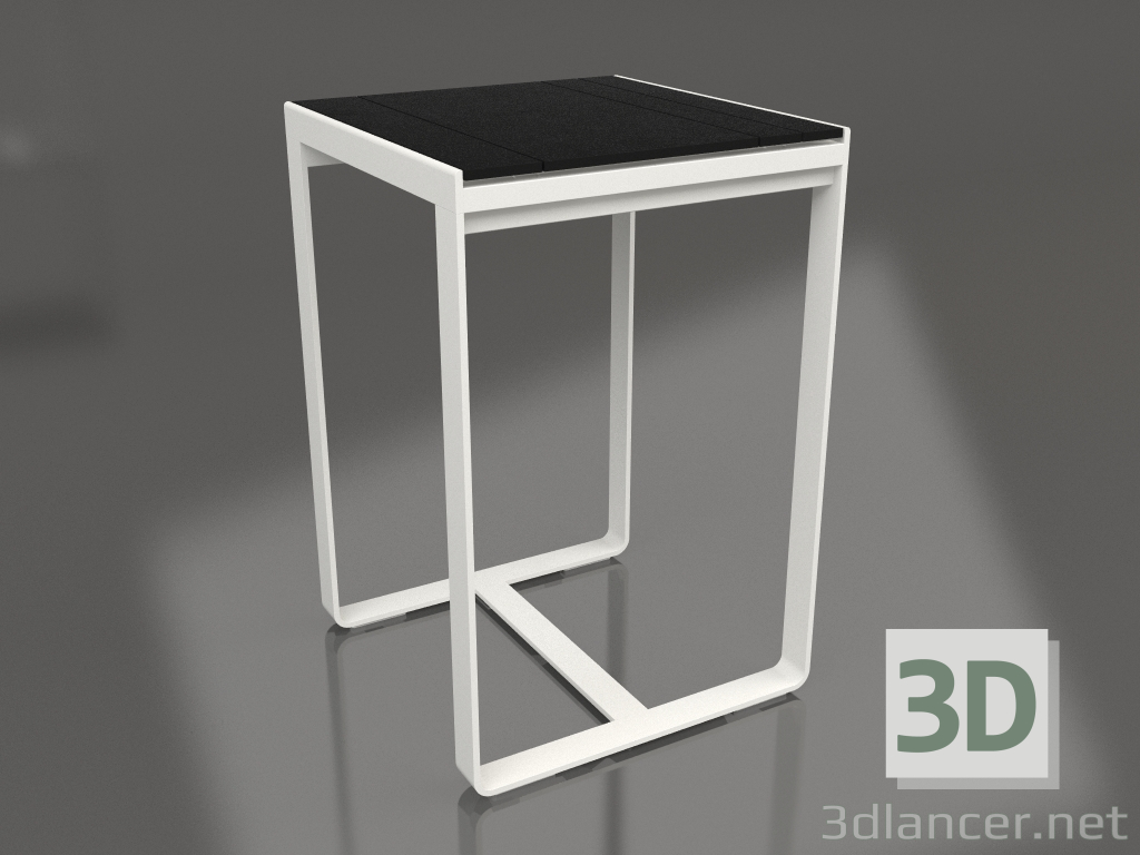 3d модель Барний стіл 70 (DEKTON Domoos, Agate grey) – превью