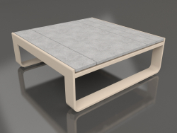 Table d'appoint 70 (DEKTON Kreta, Sable)