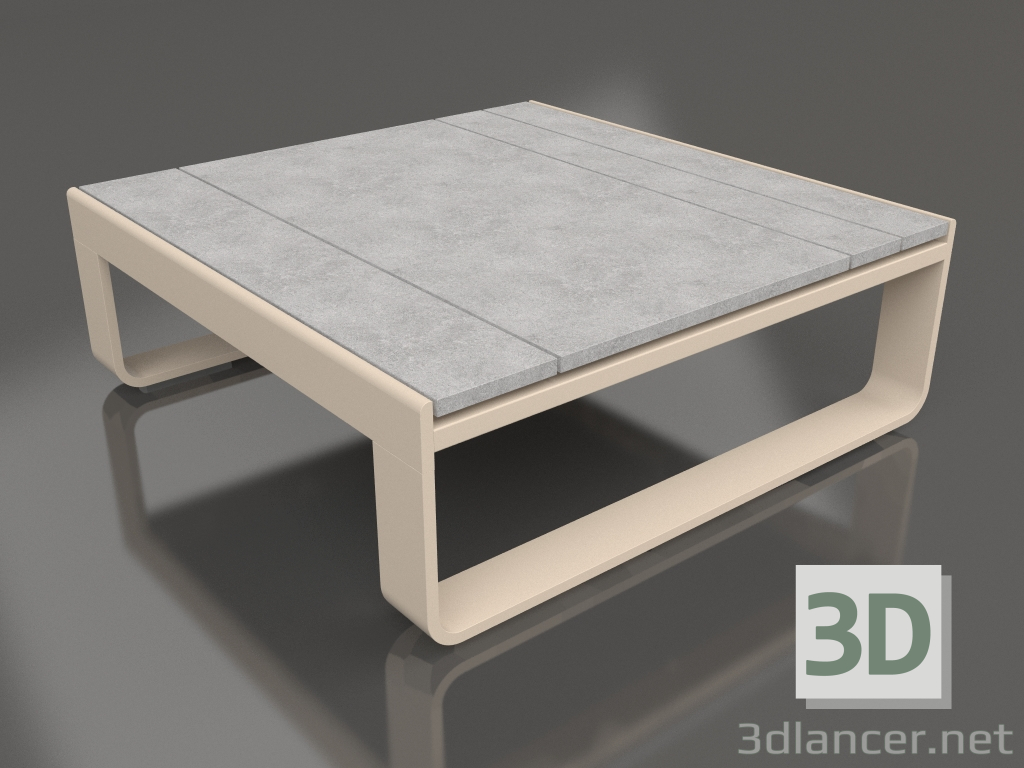 Modelo 3d Mesa lateral 70 (DEKTON Kreta, Areia) - preview