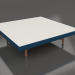 3d model Square coffee table (Grey blue, DEKTON Sirocco) - preview