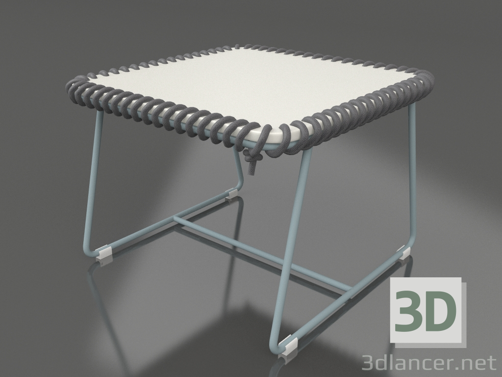 3d model Mesa de centro (gris azul) - vista previa