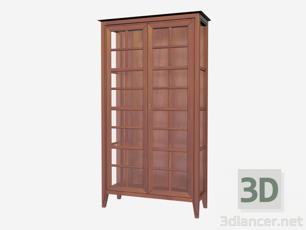 3D Modell Klassische Vitrine KW212 - Vorschau