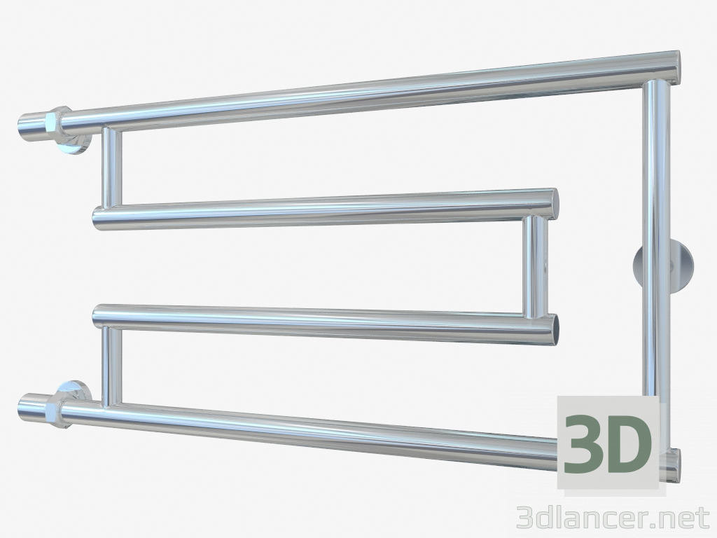 3d model Radiador de alta tecnología modelo G (320x650) - vista previa