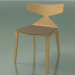 3d model Silla 3714 (4 patas de madera, con cojín en el asiento, roble natural) - vista previa