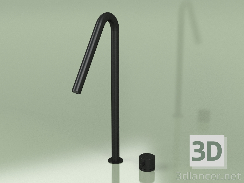 3d model Mezclador de 2 orificios con caño giratorio 422 mm (13 33, NO) - vista previa