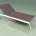 modello 3D Chaise longue 007 (Metal Milk, Batyline Brown) - anteprima