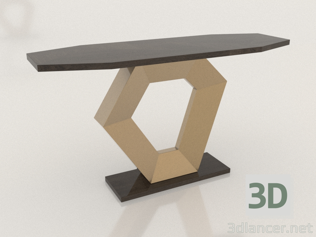 modello 3D Console - anteprima