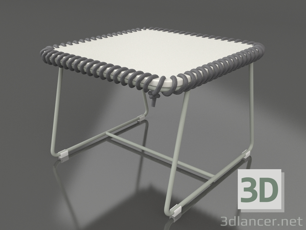 modèle 3D Table basse (Gris ciment) - preview