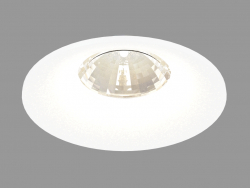 Luminaire à LED encastré (DL18413 11WW-R Blanc)