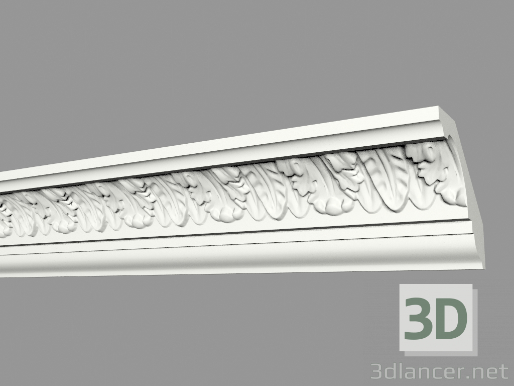 3d model Molded eaves (КФ89) - preview