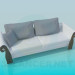 3D Modell Sofa - Vorschau