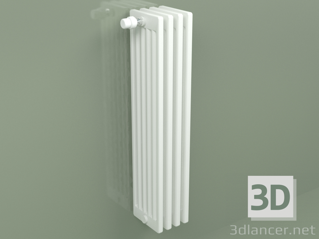 3D modeli Radyatör Delta Laserline (DL6, H 1000 mm, RAL - 9016) - önizleme