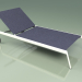 3D Modell Chaiselongue 007 (Metal Milk, Batyline Blue) - Vorschau