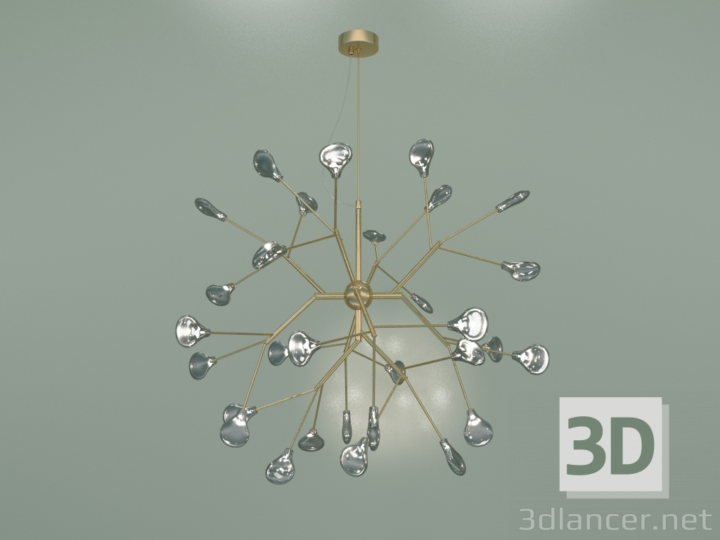 3d model Hanging chandelier Lamella 565 - preview