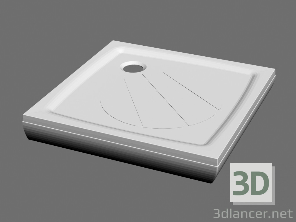 3d model Shower tray PERSEUS PRO-80 SET - preview