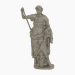 Modelo 3d Escultura de bronze Thalia Muse of Comedy - preview