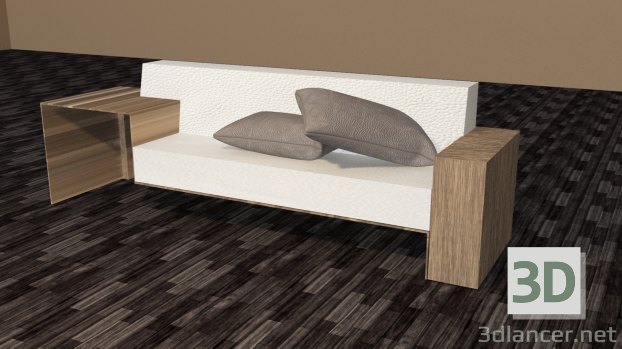 3d model Sofa - preview