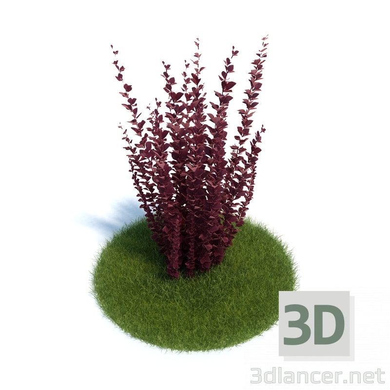 3d model Barbaris Tunberga "Red Pillar" - preview