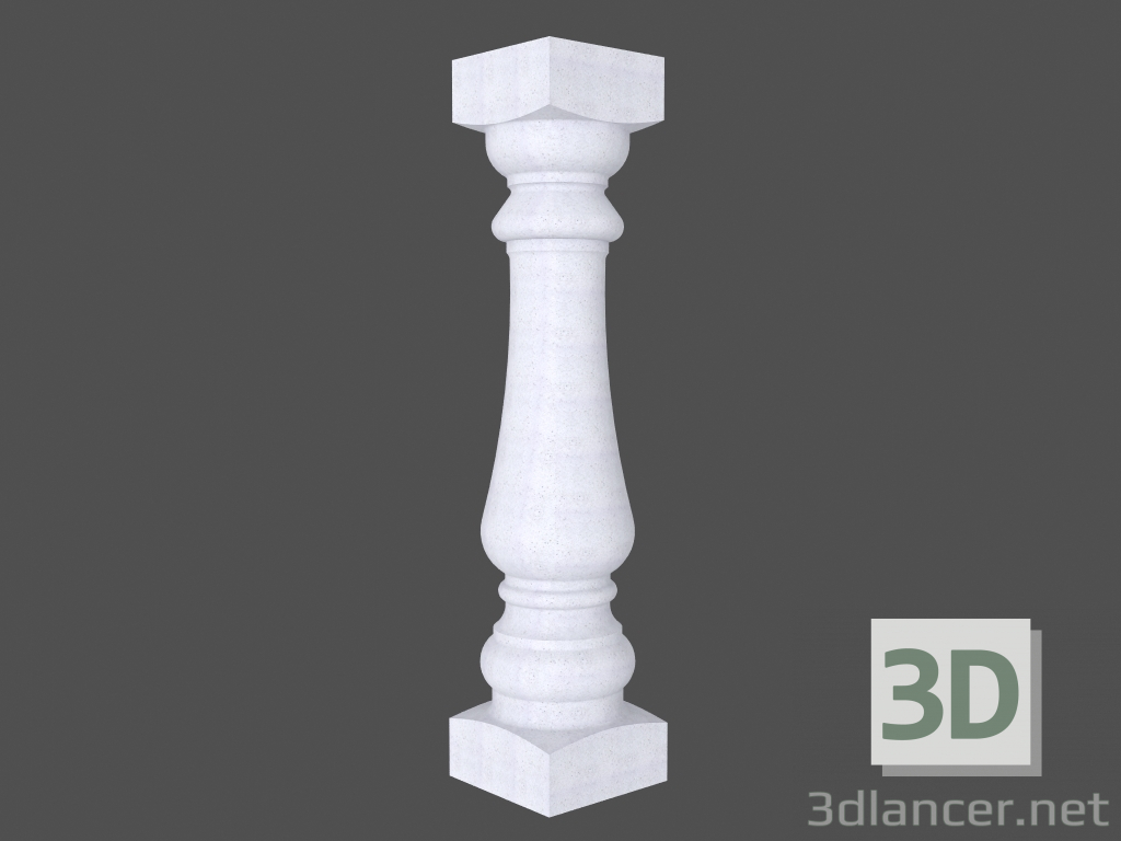 3D Modell Balustrade (BB78K) - Vorschau