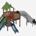 3D Modell Kinderspielanlage (T1116) - Vorschau