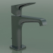 3d model Mezclador monomando de lavabo 130 (36110330, Cromo Negro Pulido) - vista previa