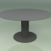 3d model Dining table 314 (Metal Smoke, HPL Gray) - preview