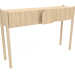 modèle 3D Table console KT 02 (1200x300x800, bois blanc) - preview