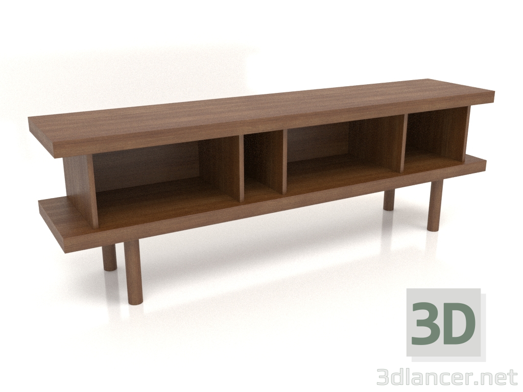 modello 3D Mobile TM 13 (1800x400x600, legno marrone chiaro) - anteprima