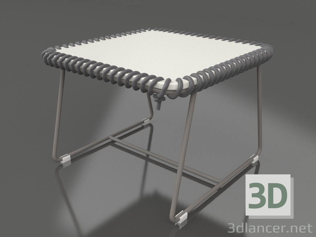 Modelo 3d Mesa de centro (cinza quartzo) - preview