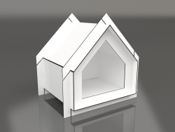 Pet House S (White)