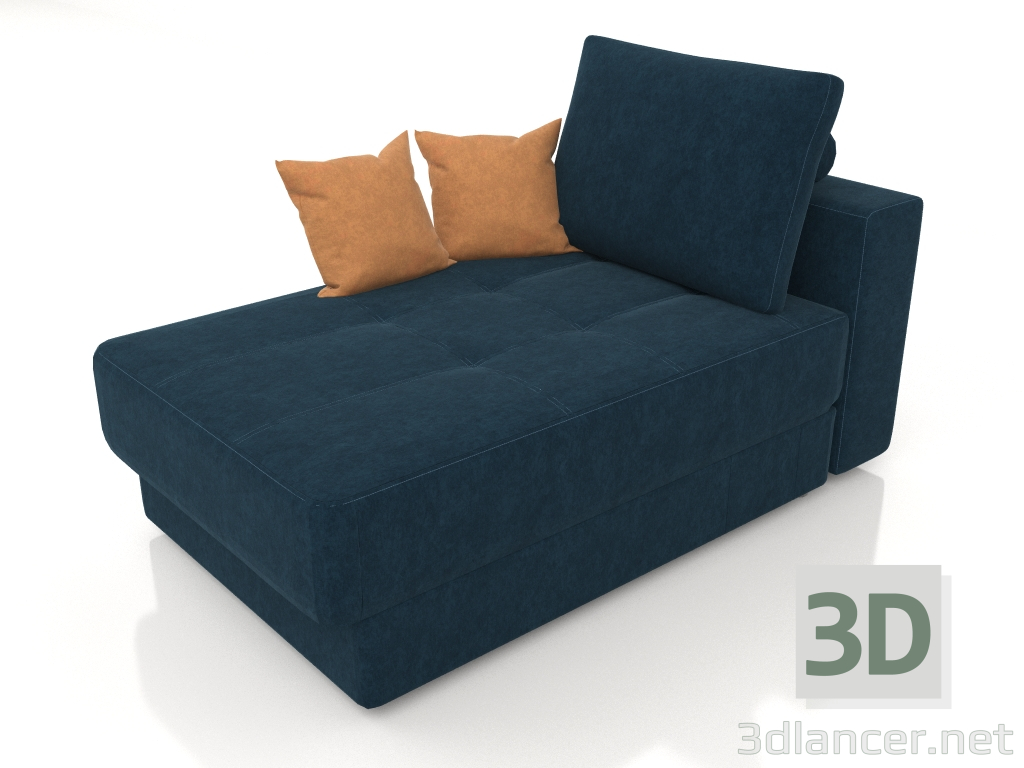 3d model Módulo sofá Oxford 7 - vista previa