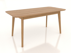 Dining table LARGE 1600x750 mm (natural oak)