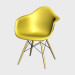 3d model Sillón de plástico Eames DAW - vista previa