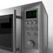 3d model Horno de microondas - vista previa