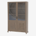 3d model Two-door wardrobe with figured legs VT2MOLR - preview