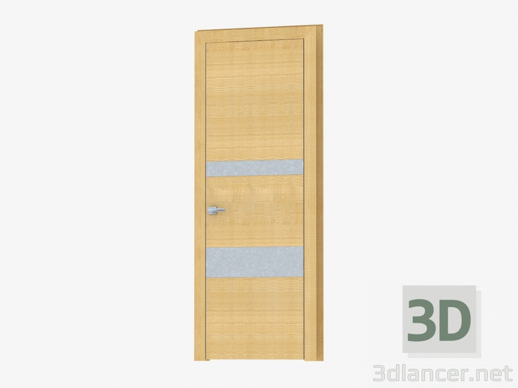 3d model Puerta de interroom (40.31 tapete de plata) - vista previa