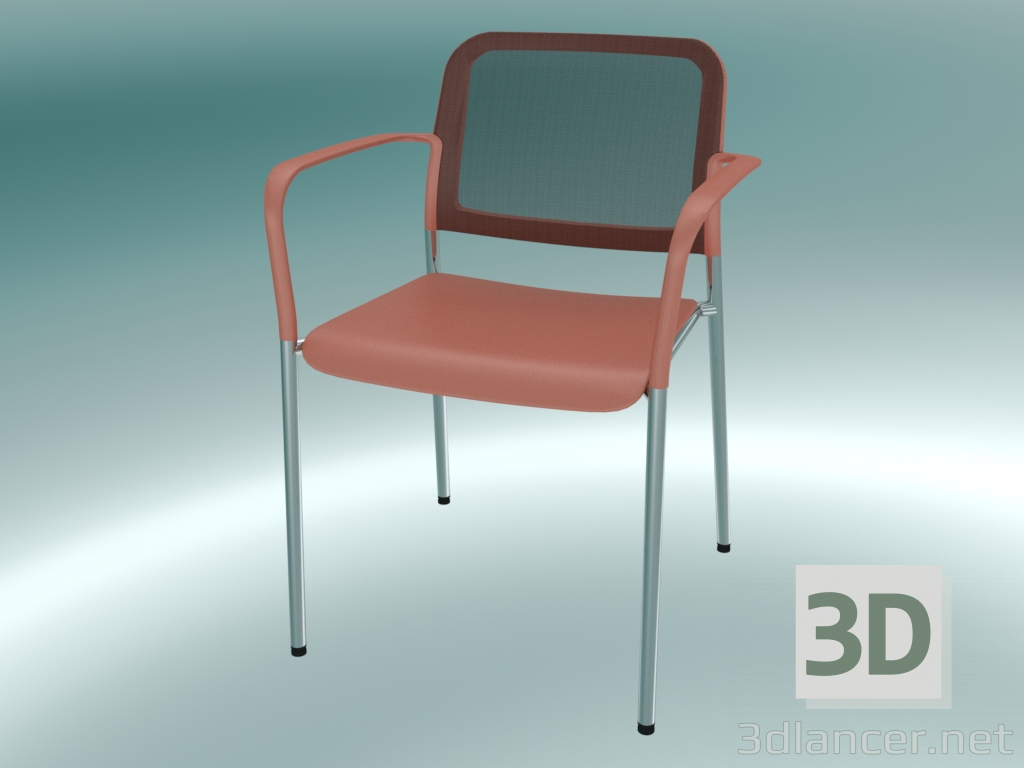 3D modeli Konferans Koltuğu (525H 2P) - önizleme