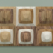 3d model Wood panel - preview