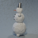 3d Snowman model buy - render