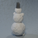 3d Snowman model buy - render